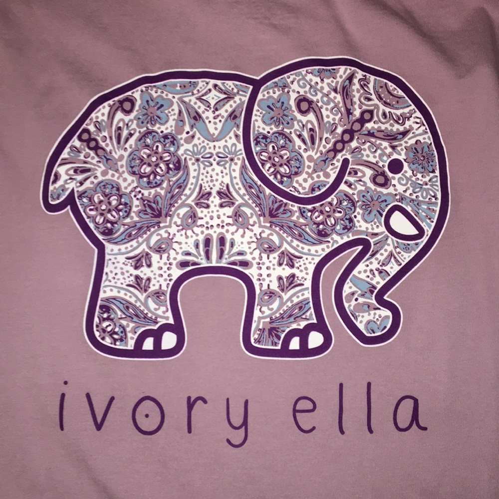 Ivory Ella light purple Long sleeve T-shirt
